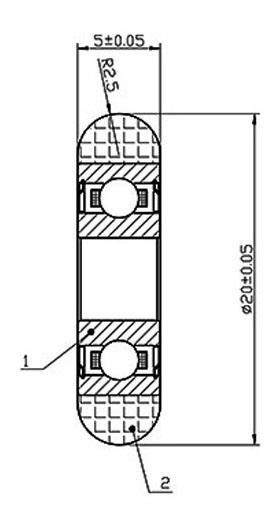 Embedded Deep Groove Ball Bearings